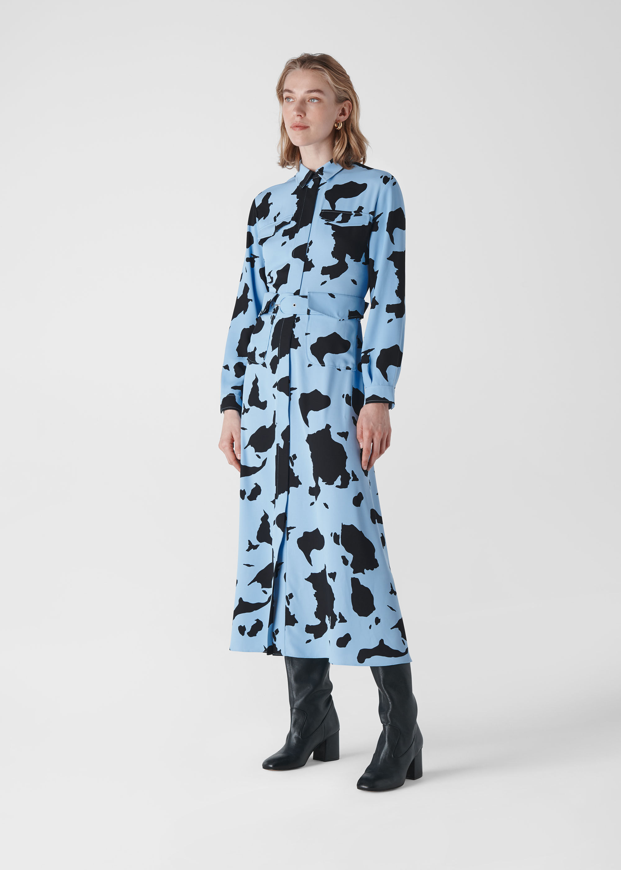 cow print dress